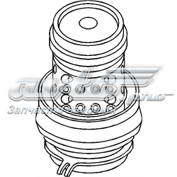 103 020 755 Hans Pries (Topran) soporte motor delantero