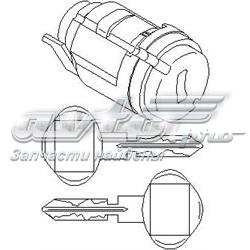 400361756 Hans Pries (Topran) cilindro de cierre, cerradura de encendido