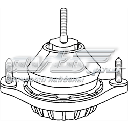 104 397 755 Hans Pries (Topran) soporte motor izquierdo