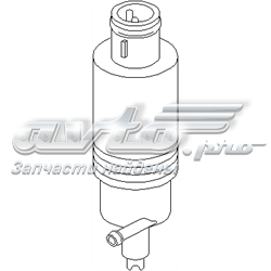 103773755 Hans Pries (Topran) bomba de limpiaparabrisas delantera