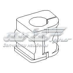 107301755 Hans Pries (Topran) soporte de estabilizador delantero izquierdo