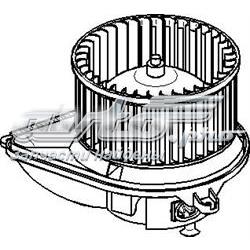 401 543 755 Hans Pries (Topran) motor eléctrico, ventilador habitáculo