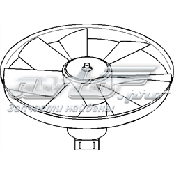 103 135 755 Hans Pries (Topran) ventilador (rodete +motor refrigeración del motor con electromotor completo)