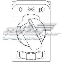 202 169 755 Hans Pries (Topran) interruptor de faros para "torpedo"