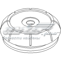 200443755 Hans Pries (Topran) soporte amortiguador delantero