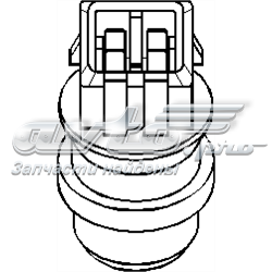 103 565 755 Hans Pries (Topran) sensor, temperatura del refrigerante (encendido el ventilador del radiador)