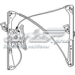 110 454 755 Hans Pries (Topran) mecanismo de elevalunas, puerta delantera derecha