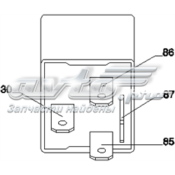 Relé de ventilador para Audi TT  (8N3)