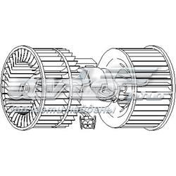 501 159 755 Hans Pries (Topran) motor eléctrico, ventilador habitáculo