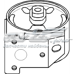 102 738 755 Hans Pries (Topran) soporte de motor derecho