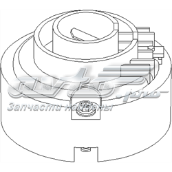 202022546 Hans Pries (Topran) rotor del distribuidor de encendido