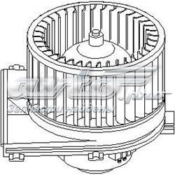 109 826 755 Hans Pries (Topran) motor eléctrico, ventilador habitáculo