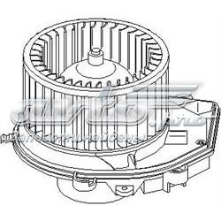 109 901 755 Hans Pries (Topran) motor eléctrico, ventilador habitáculo