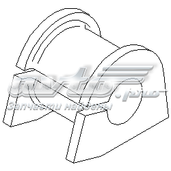 107357755 Hans Pries (Topran) casquillo de barra estabilizadora delantera