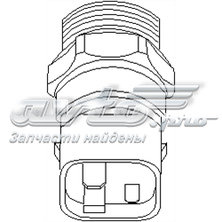 104 263 755 Hans Pries (Topran) sensor, temperatura del refrigerante (encendido el ventilador del radiador)