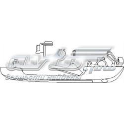102880755 Hans Pries (Topran) tirador de puerta exterior delantero izquierda