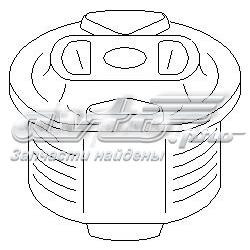400 073 755 Hans Pries (Topran) suspensión, cuerpo del eje trasero