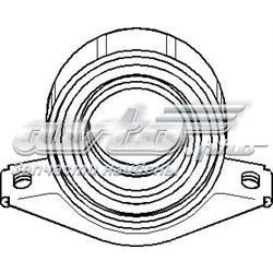 400 080 755 Hans Pries (Topran) soporte central externol de eje de transmision