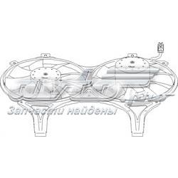 400796755 Hans Pries (Topran) difusor de radiador, aire acondicionado, completo con motor y rodete