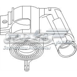 102413755 Hans Pries (Topran) Cuerpo del interruptor de encendido