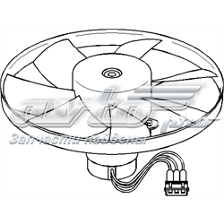 104037755 Hans Pries (Topran) ventilador (rodete +motor refrigeración del motor con electromotor completo)