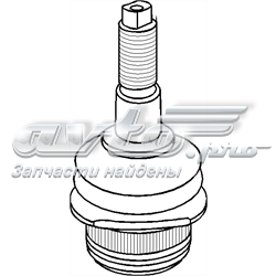 103261586 Hans Pries (Topran) rótula de suspensión inferior