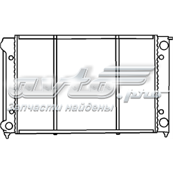 102726755 Hans Pries (Topran) radiador refrigeración del motor