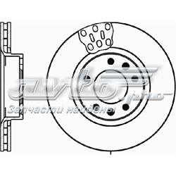 92055400 Textar freno de disco delantero