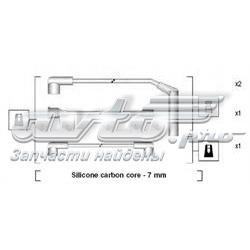 MSK929 Magneti Marelli cables de bujías