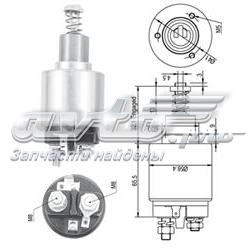 Interruptor magnético, estárter AME0129 Magneti Marelli