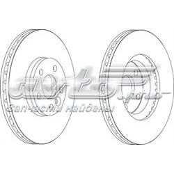 Comprar DDF1567 Ferodo Freno de disco delantero