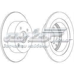 Disco de freno trasero Ferodo DDF1590 precio, desde 43,92 EUR
