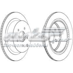 Frenos traseros Ferodo DDF1506
