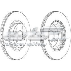 Comprar DDF1596 Ferodo Freno de disco delantero
