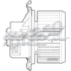 Ventilador habitáculo DEA09024 Denso