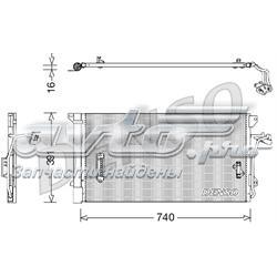 Comprar DCN02027 Denso Condensador de aire acondicionado