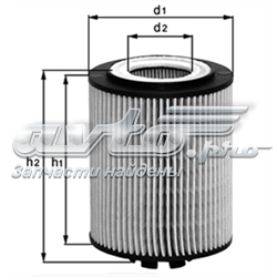 OX557DECO Mahle Original filtro de aceite