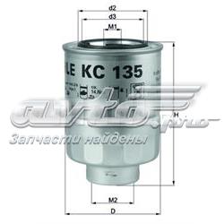 Comprar KC135D Mahle Original Filtro diesel
