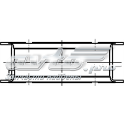 001HS10768000 Mahle Original Juego de cojinetes de cigüeñal, estándar, STD