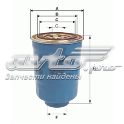 Filtro de combustible PP852 Filtron