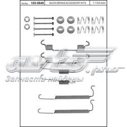 Comprar 1050849 Quick Brake Kit de montaje de zapatas de freno traseras