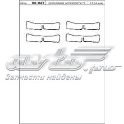 Conjunto De Muelles Almohadilla Discos Delanteros 1091691 Quick Brake