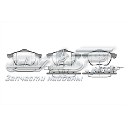 Comprar Pastillas delanteras de freno Passat  3B6