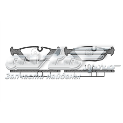 Pastillas de freno traseras BMW 5 E28