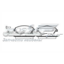 Pastillas de freno delanteras Opel Corsa F08, F68