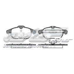 Pastillas de freno delanteras Opel Vectra