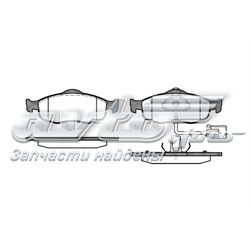 Precio del repuesto Pastillas de freno delanteras Sierra  hatchback