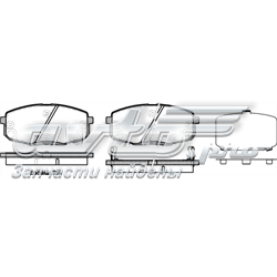 Precio del repuesto Pastillas de freno delanteras I30  hatchback