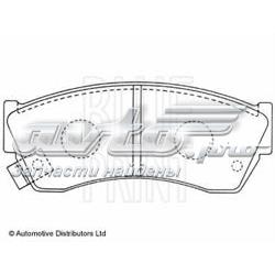 Pastillas de freno ADK84218 Blue Print
