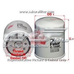 C1608 Sakura Filtro aceite